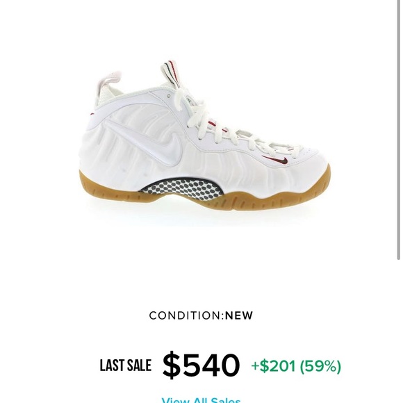 Nike white gucci foamposite - Picture 2 of 9